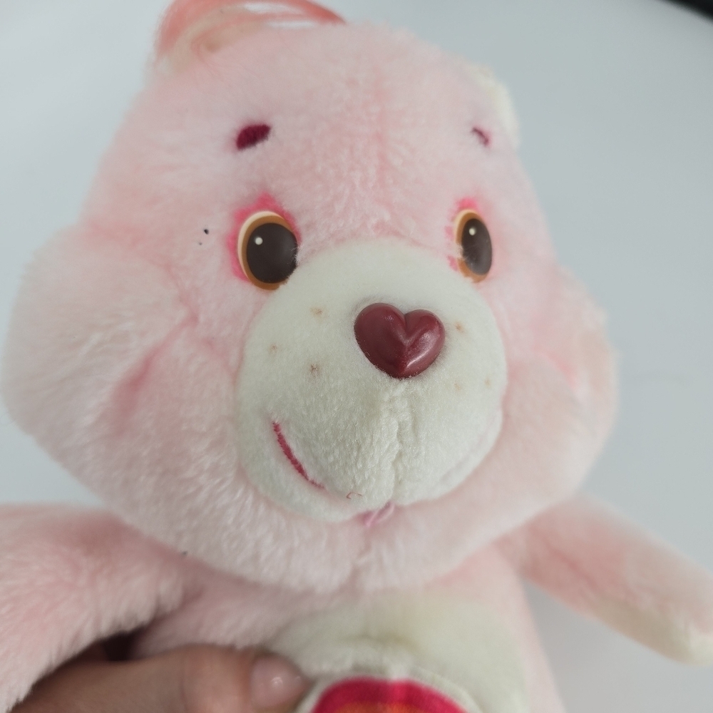 Cheer Vintage Care Bear Rainbow 14" Plush Toy Stuffed Animal Kenner 1983 - Picture 3 of 4